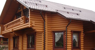 Строительство дома из оцилиндрованного бревна в Салехарде - от 136240 рублей