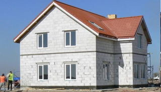 Построить двухэтажный дом из газобетона в Салехарде - Строй-Слх от 136240 рублей